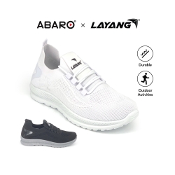 Men Running Sport Shoes SPA760G1 White | Black